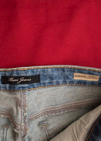 Mavi Jeans Düğmeli Gri Mavi Kadın Denim Pantolon - Görsel 4