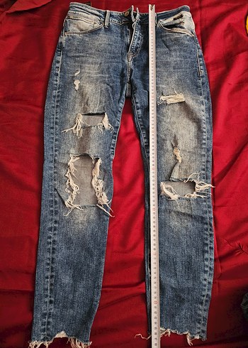 Mavi Jeans Kadın mavi-Gri Yırtık Denim Jean. - Görsel 3