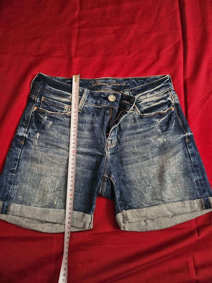 Mavi Jean Kadın Kot Şort, Kısa - Görsel 3