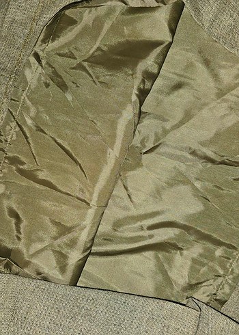 %60 Yün Kumaş Pilili Midi Etek - Görsel 8