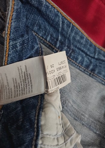 Mavi Jeans Mom jean  Rahat Kesim Yırtık Denim Pantolon - Görsel 5