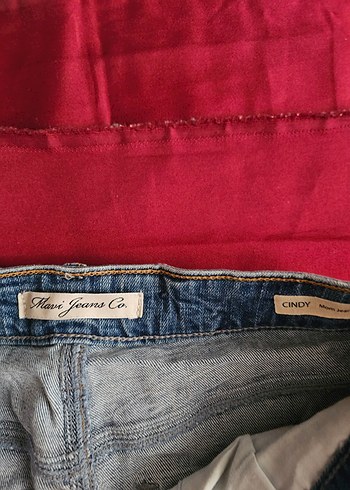Mavi Jeans Mom jean  Rahat Kesim Yırtık Denim Pantolon - Görsel 4