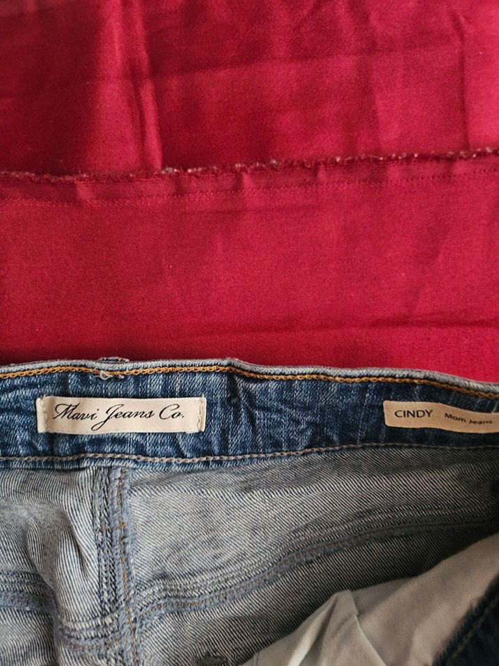 Mavi Jeans Mom jean  Rahat Kesim Yırtık Denim Pantolon - Görsel 4