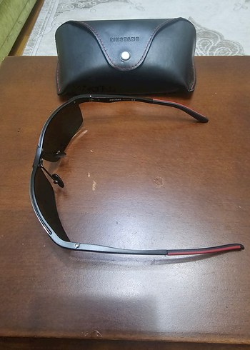 Mustang marka erkek Siyah Biker Tarzı Minimalist Güneş Gözlüğü - Görsel 2