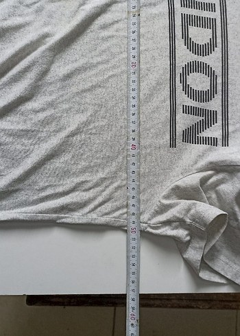 Gri Londo Baskılı Erkek Tişört - Görsel 3