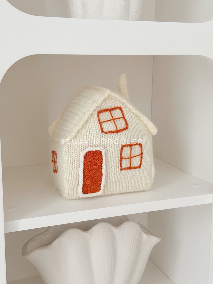 Örgü Ev Dekoratif Objesi - Görsel 4