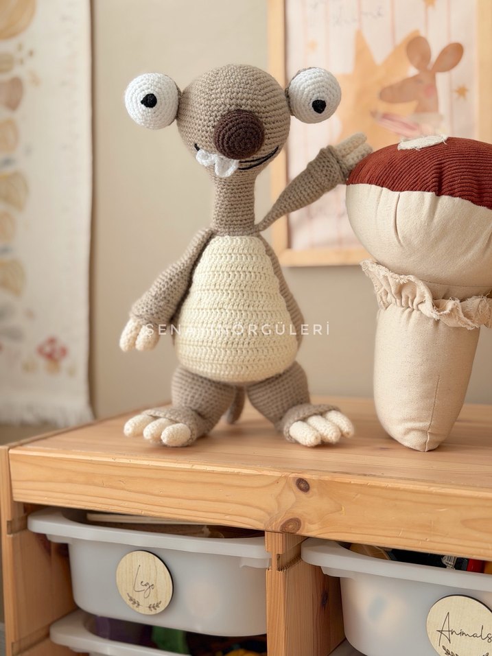 Bej Örgü   Sid Oyuncak - Görsel 4