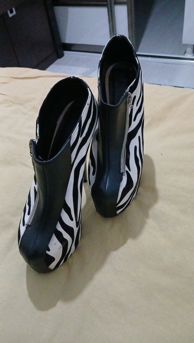 zebra platform ayakkabı - Görsel 4