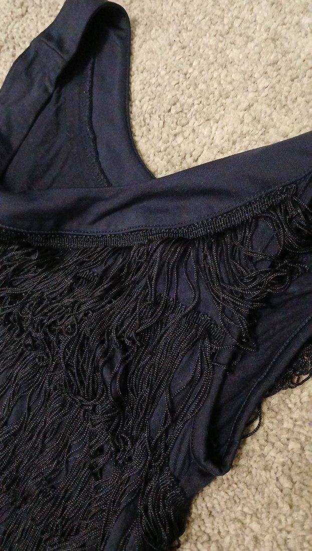 Siyah Volanlı Midi Gotik Abiye Elbise - Görsel 4