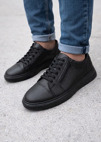 Fermuarlı Erkek Günlük Ayakkabı - Görsel 3