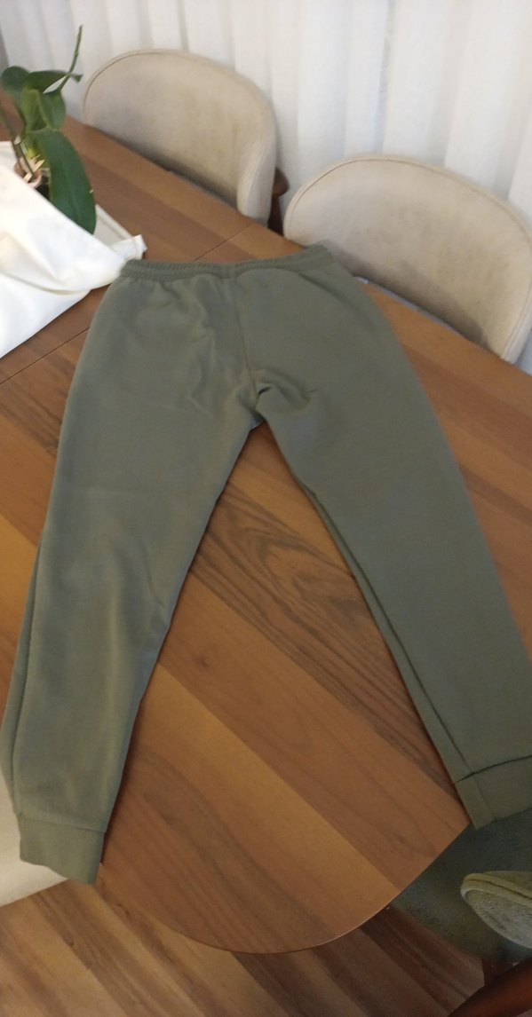 Erkek yeşil Fermuarlı Outdoor Eşofman Altı - Görsel 4