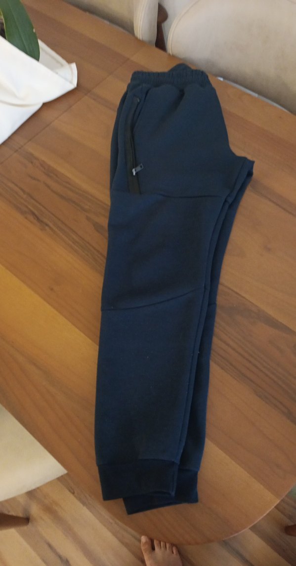 Erkek Lacivert Outdoor Eşofman Altı Velcro Detaylı - Görsel 2