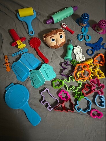 Play doh mini kuaför ve dişçi seti 