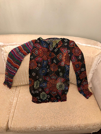 Desigual Şifon Bluz