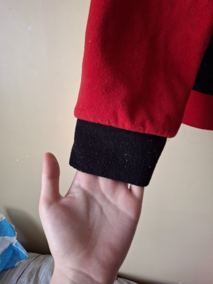 Kırmızı siyah nba ceket - Görsel 5