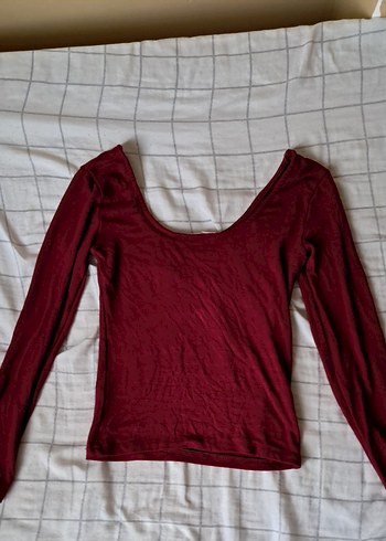 Bordo bluz - Görsel 2