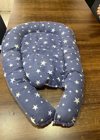 Yıldız Desenli Bebek Uyku Yastığı - Görsel 5