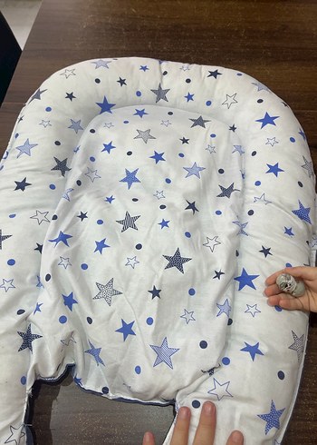Yıldız Desenli Bebek Uyku Yastığı - Görsel 3