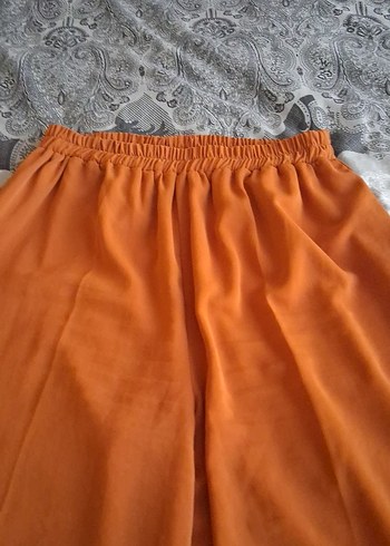 Kadın Rahat Kesim Uzun Kumaş Pantolon - Görsel 4