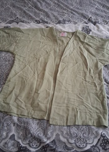 Uzun Kollu Bohem Nakışlı Kadın Kimono - Görsel 2