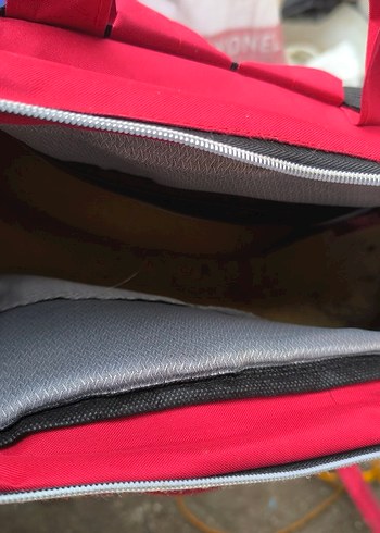 Kırmızı Bebek Bakım Çantası - Görsel 4