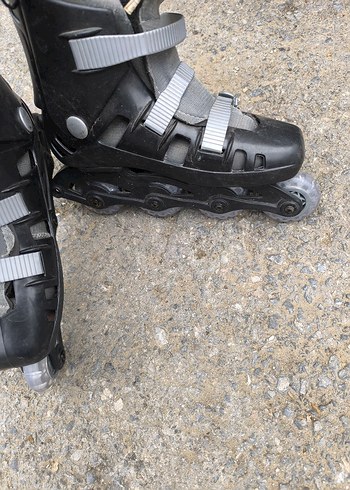 Gri Erkek Biker Kaykay Pateni - Görsel 4