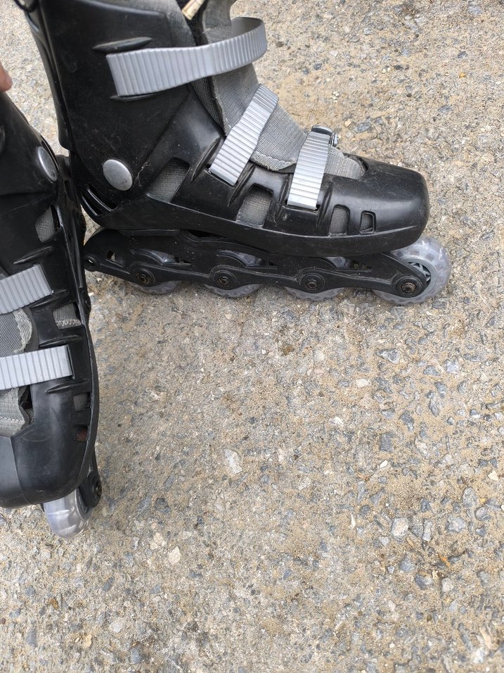 Gri Erkek Biker Kaykay Pateni - Görsel 4