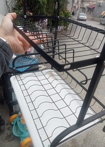 Siyah Metal bulaşıklık - Görsel 3