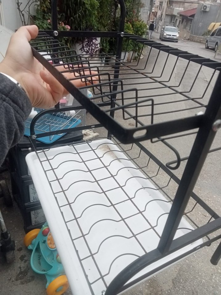 Siyah Metal bulaşıklık - Görsel 3