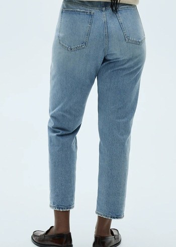 yüksek belli mom jean - Görsel 3