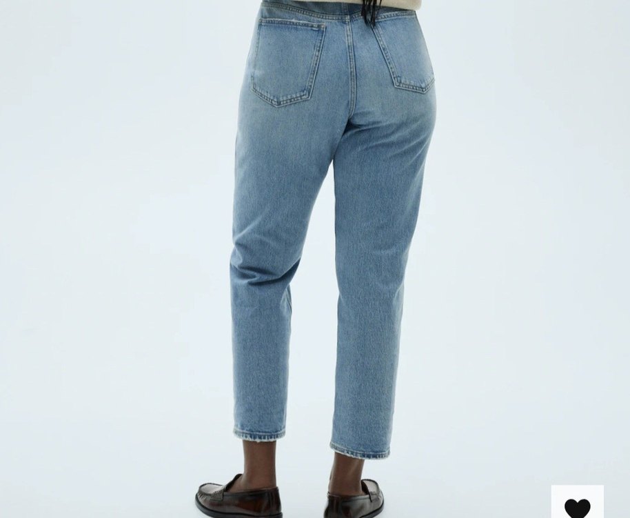 yüksek belli mom jean - Görsel 3