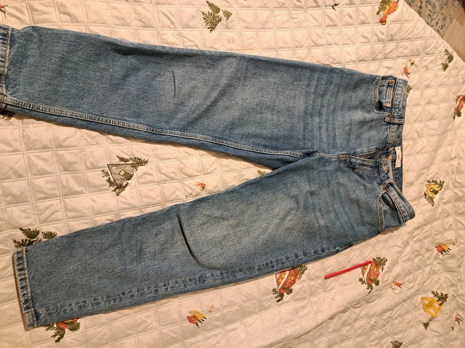 Kadın Mom comfort yüksek bel jean - Görsel 3