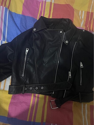 Pull and bear deri ceket