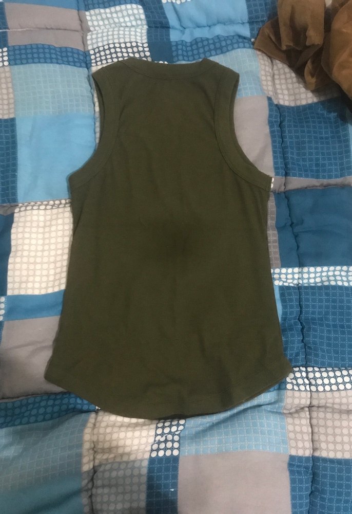 Kadın Haki Yüksek Yakalı Atlet - Görsel 2