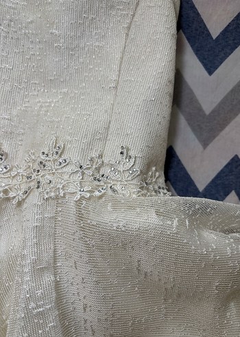 Beyaz - Boyundan Bağlamalı - Kuyruklu Kısa Elbise - Görsel 3