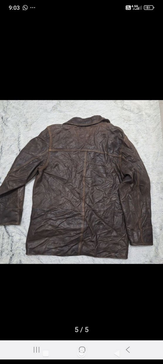 GİORGİO ARMANİ Orjinal Deri Erkek Ceket - Görsel 2