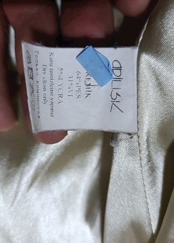 Beyaz Midi Düğmeli Günlük Kaban - Görsel 5