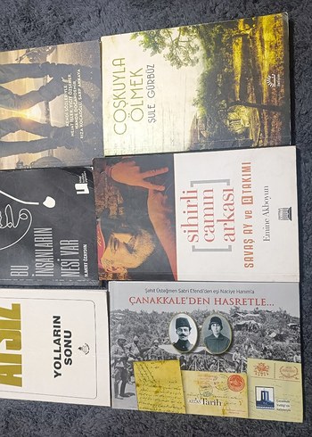 Çeşitli Roman Kitapları Seti tekli fiyat 50 !!!!!!!!!!!!!!!!!!! - Görsel 3