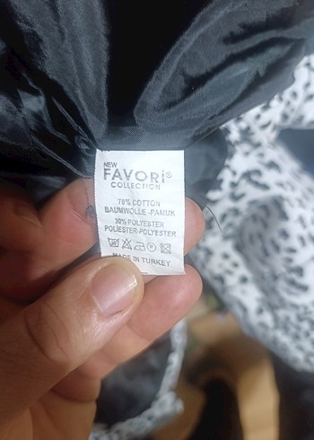 Kürklü Zebra Desenli Kısa Kadın Mont - Görsel 4