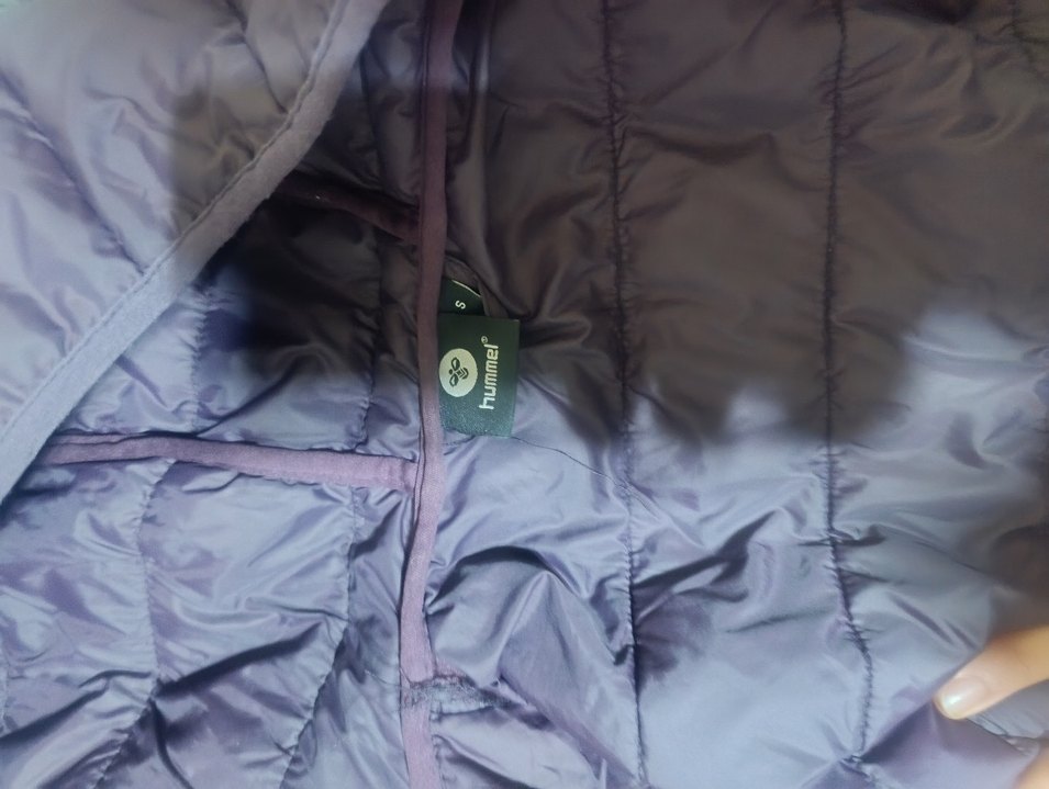 Mor Kapüşonlu Kadın Kışlık Mont - Görsel 5