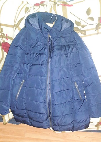 Kadin Polyester Kapjonlu Elyaf Mont Boy 80 Beden56 60 kol 66 - Görsel 5