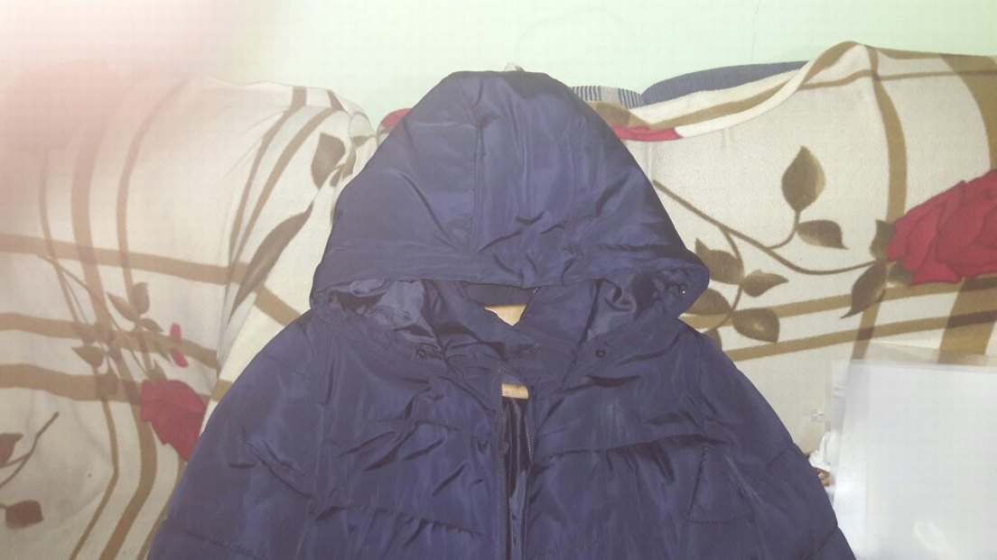 Kadin Polyester Kapjonlu Elyaf Mont Boy 80 Beden56 60 kol 66 - Görsel 4