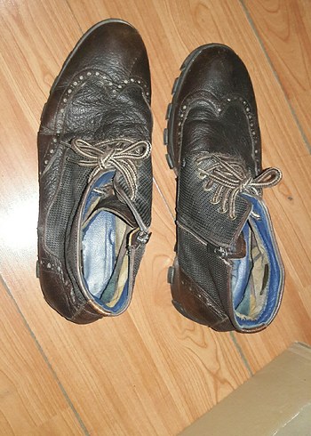 Erkek kahverengi fermuarli bagcikli Bot Hotic marka - Görsel 6