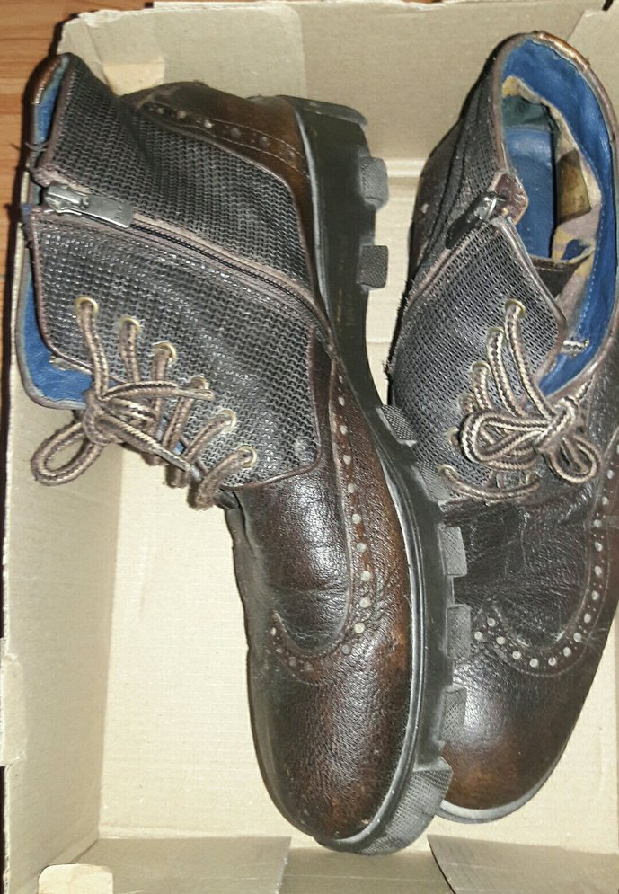 Erkek kahverengi fermuarli bagcikli Bot Hotic marka - Görsel 5