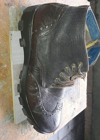 Kahverengi Deri Erkek Botları Hotic marka - Görsel 9