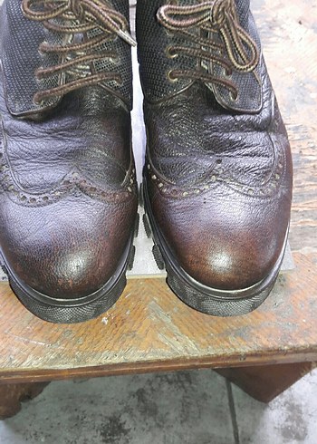 Kahverengi Deri Erkek Botları Hotic marka - Görsel 10