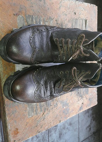 Kahverengi Deri Erkek Botları Hotic marka - Görsel 5