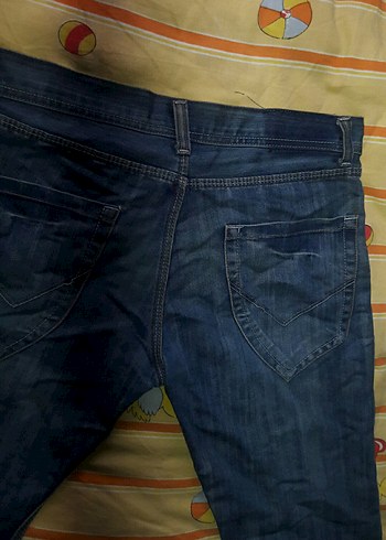 Gri Rahat Kesim Erkek Denim Pantolon - Görsel 7
