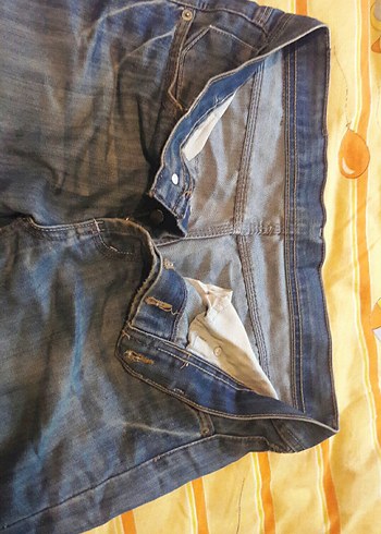 Gri Rahat Kesim Erkek Denim Pantolon - Görsel 6