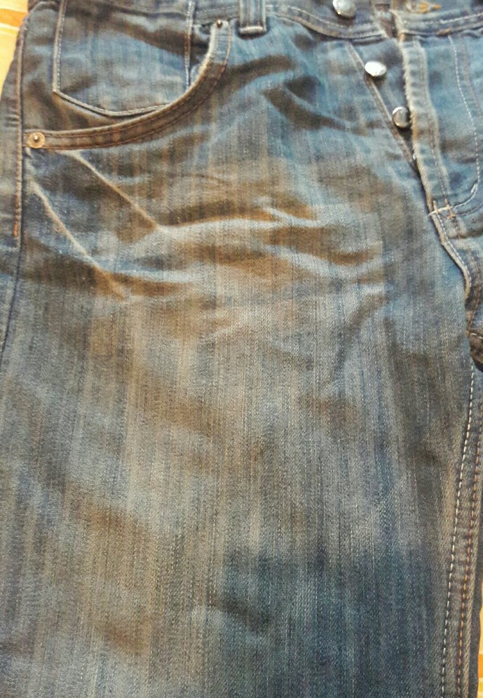 Gri Rahat Kesim Erkek Denim Pantolon - Görsel 2